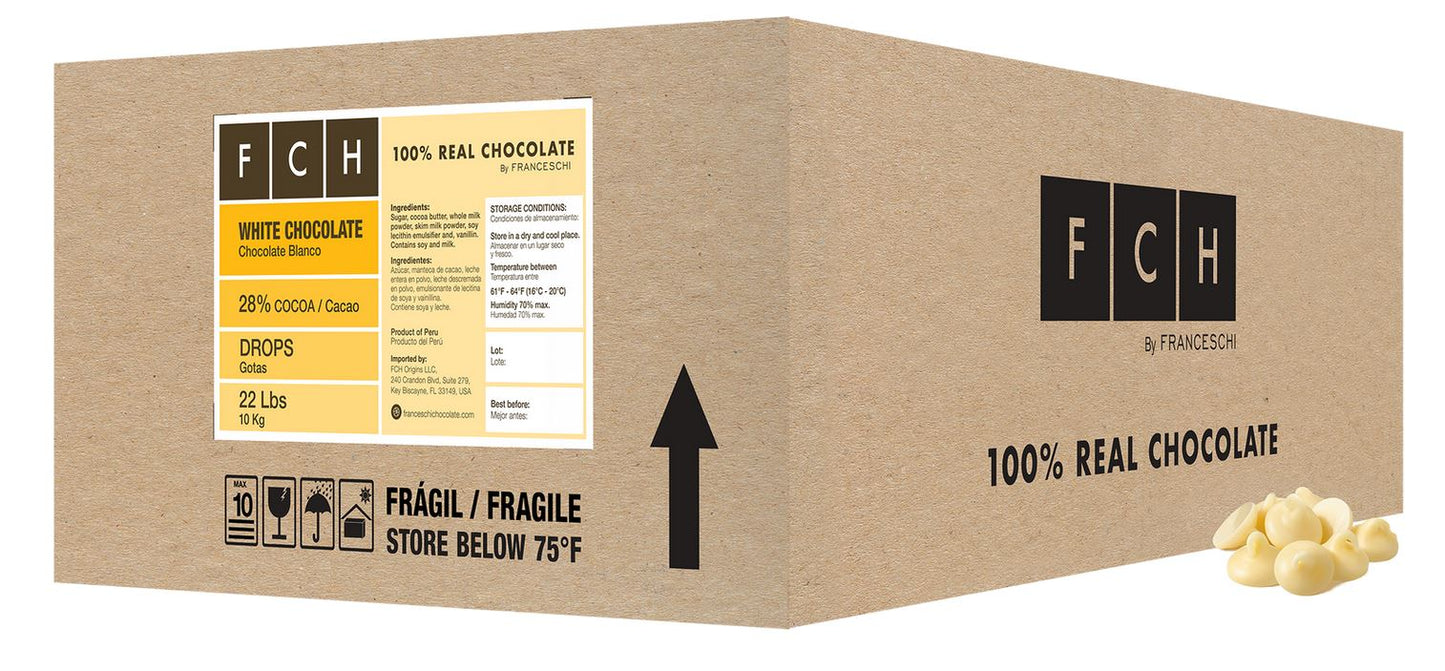 FCH White Chocolate 28% Drops