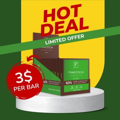 🍫 Just Me Box – 24 Gourmet Dark Chocolate Bars | Big Deal