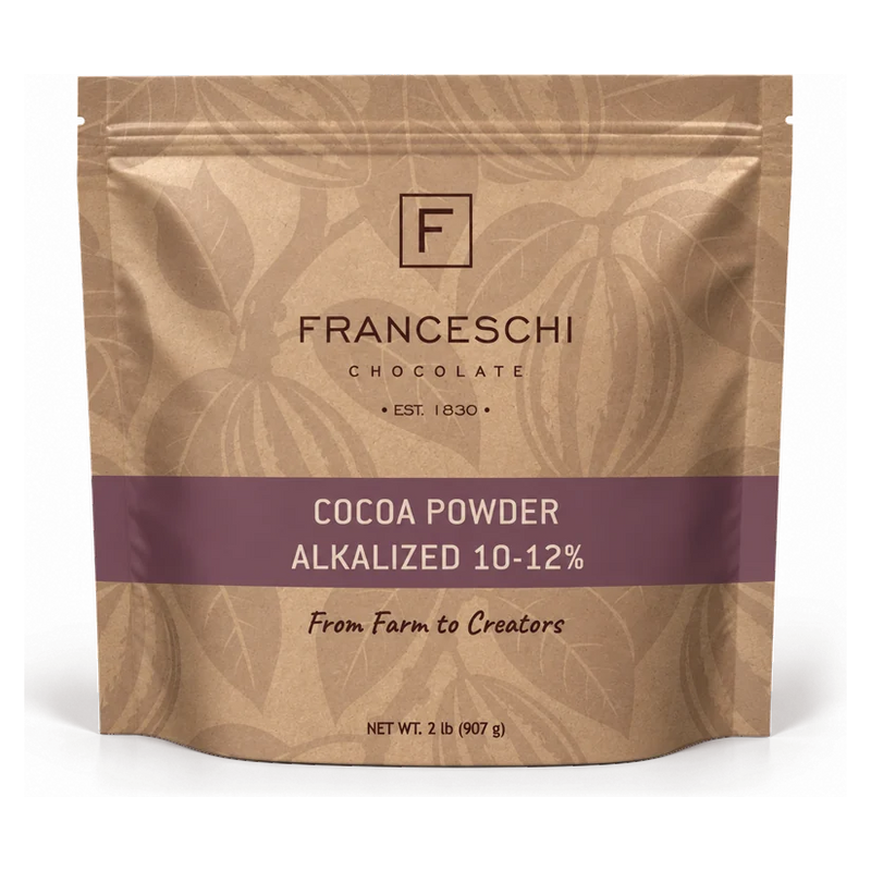 Franceschi Cocoa Powder Alkalized 10–12%, 2 lb bag