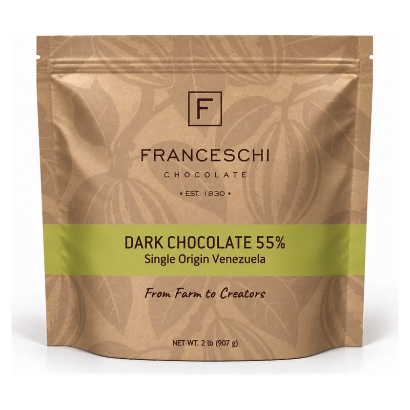 Franceschi Dark Chocolate 55%, 2 lb bag