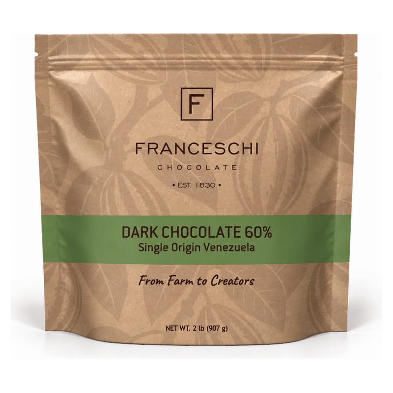 Franceschi Dark Chocolate 60%, 2 lb bag