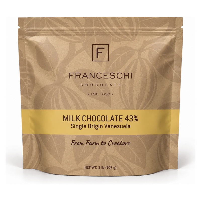 Franceschi Milk Chocolate 43%, 2 lb bag