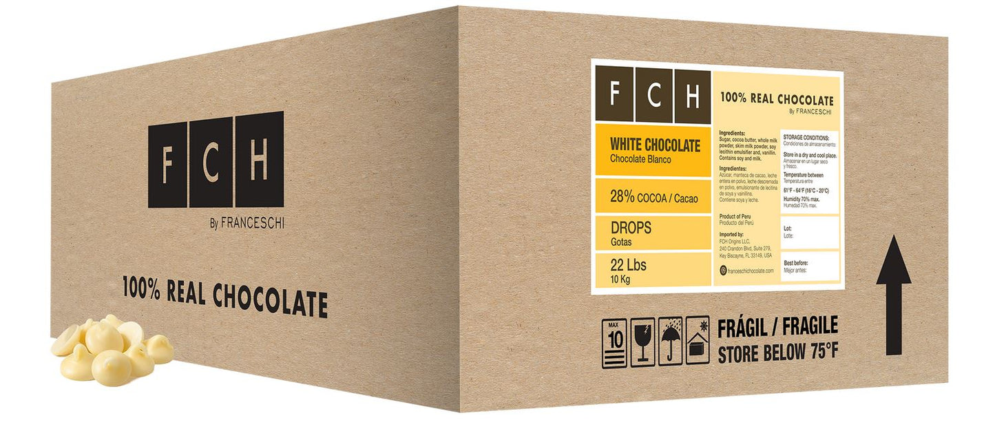 FCH White Chocolate 28% Drops