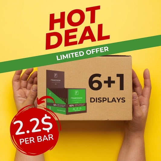 Sweet Hustler Pack – 72 Bars + Free Display (Limited Time Offer)