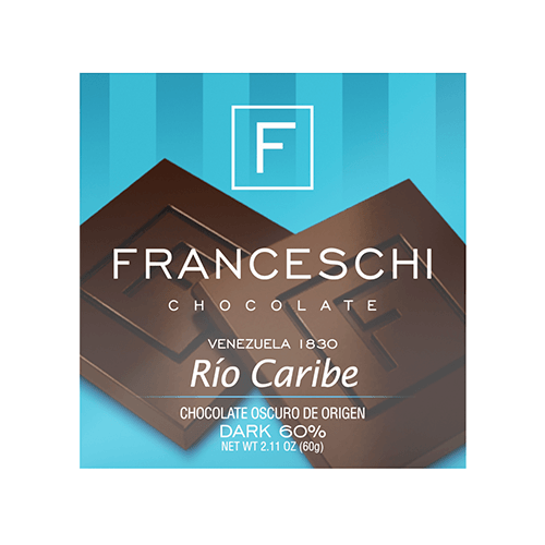 Río Caribe 60% - Display (12 bars) - Franceschi Chocolate
