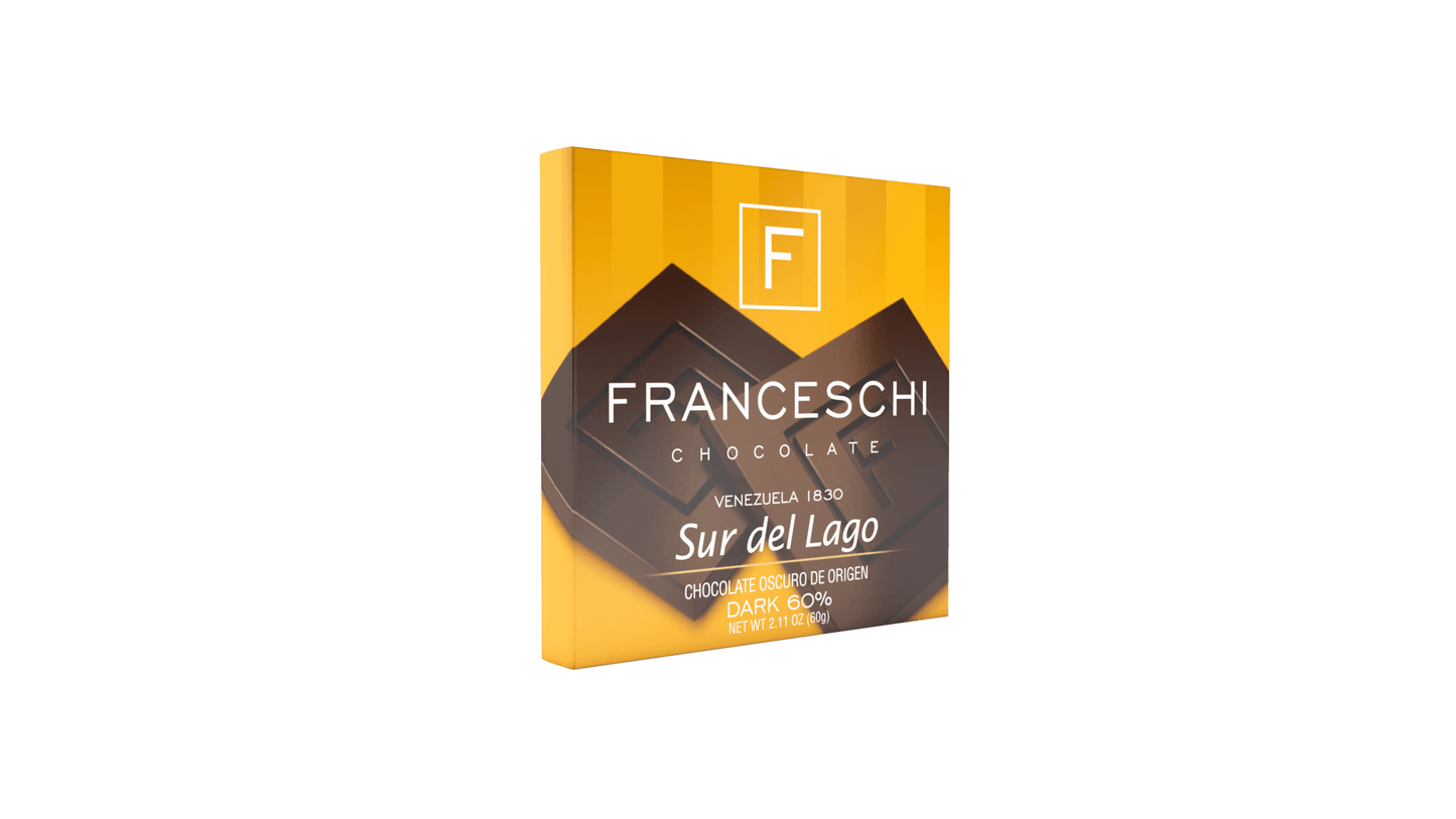 Sur de Lago 60% - Display (12 bars) - Franceschi Chocolate